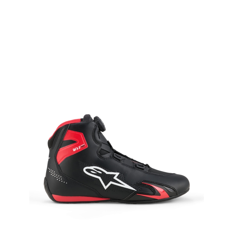 Alpinestars Celer motoros cipő fekete-piros-fehér