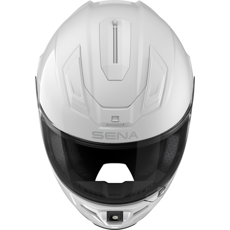 SENA Phantom ANC zárt motoros bukósisak headsettel fényes fehér