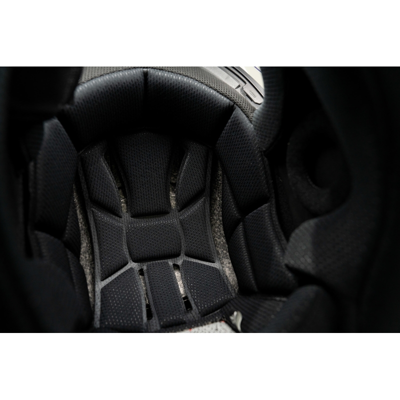 SENA Outlander enduro motoros bukósisak headsettel fényes fehér