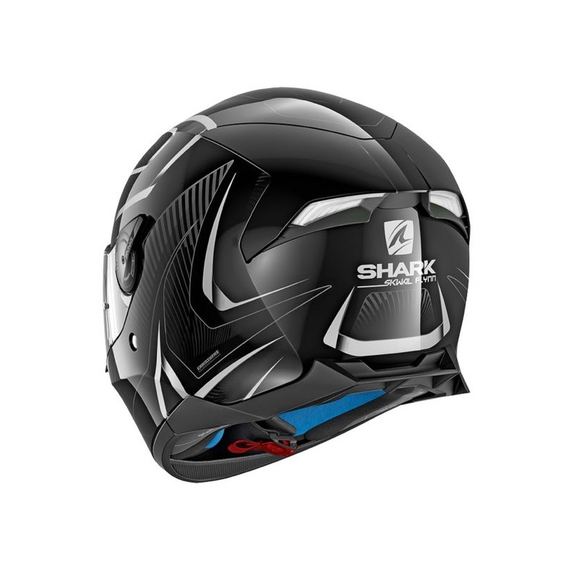 Integrált sisak SHARK SKWAL 2 Flynn fekete-fehér-szürke
