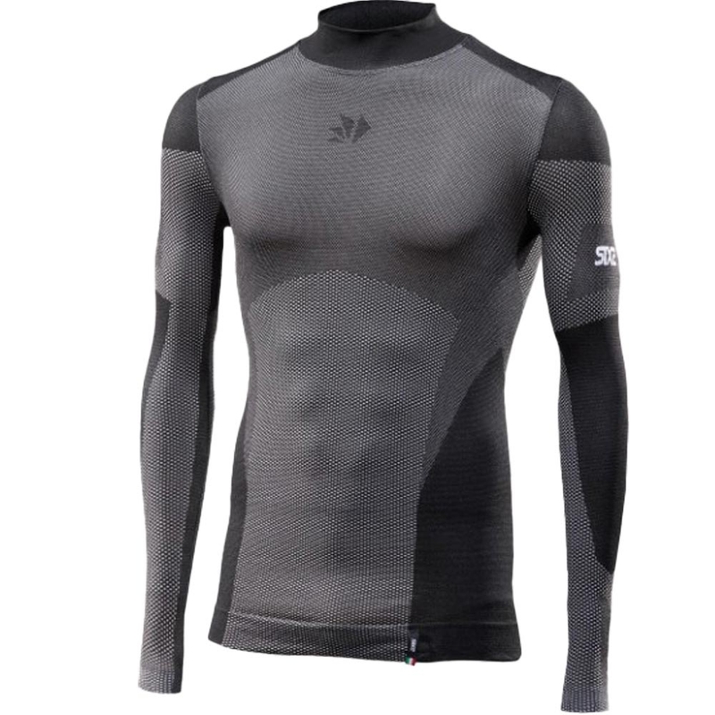 Funkční triko s dlouhým rukávem SIXS BT TS3L V2 černý carbon