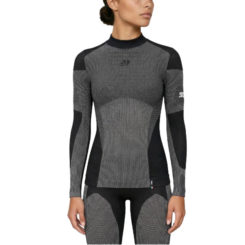 Funkční triko s dlouhým rukávem SIXS BT TS3L V2 černý carbon