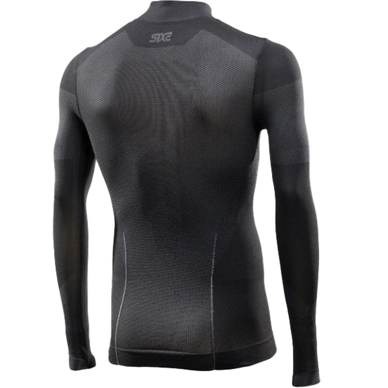 Funkční triko s dlouhým rukávem SIXS BT TS3L V2 černo-tmavě šedé