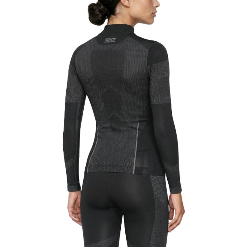 Funkční triko s dlouhým rukávem SIXS BT TS3L V2 černo-tmavě šedé