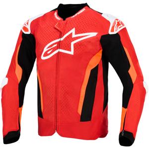 Alpinestars T-GP AIR motoros kabát piros-fluo piros-fehér-fekete