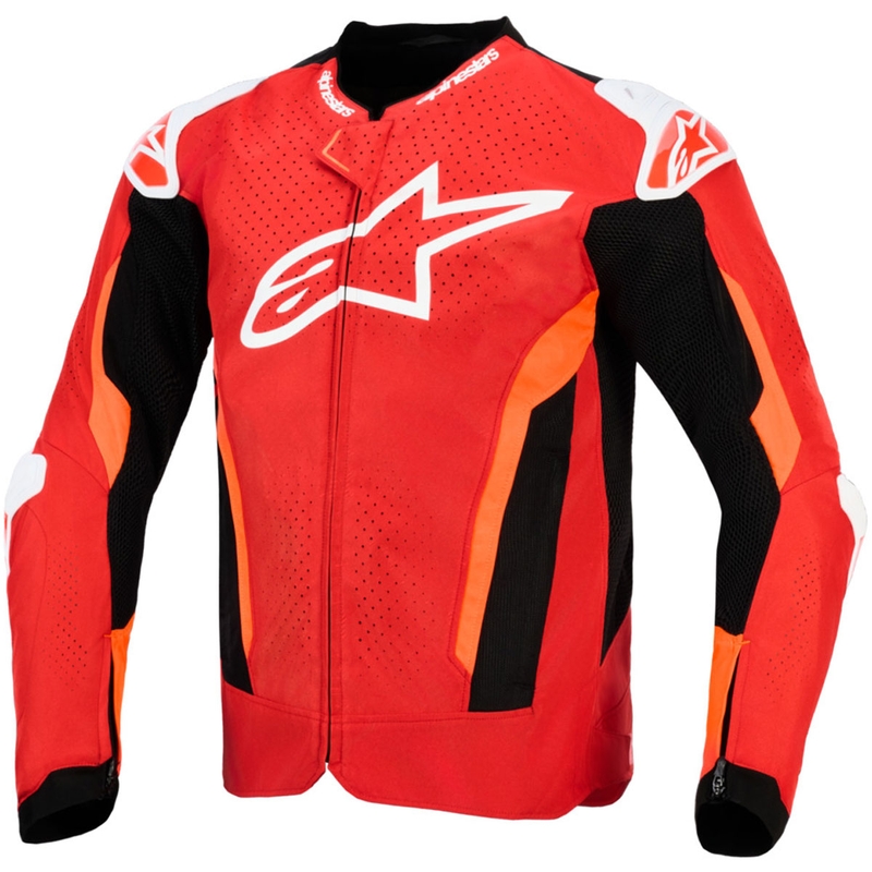 Alpinestars T-GP AIR motoros kabát piros-fluo piros-fehér-fekete