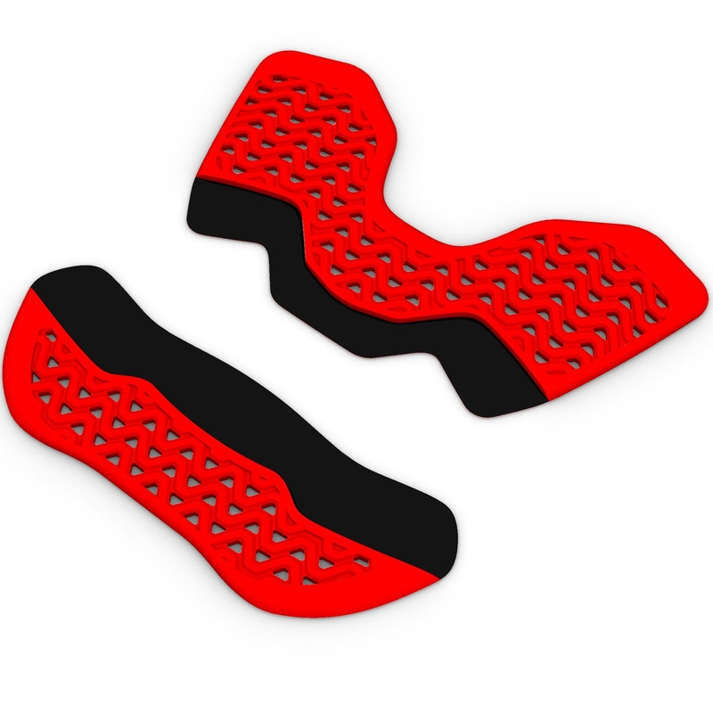 ALPINESTARS A-4 PLASMA adapterkészlet a mellkasprotektor védelmének kibővítéséhez piros