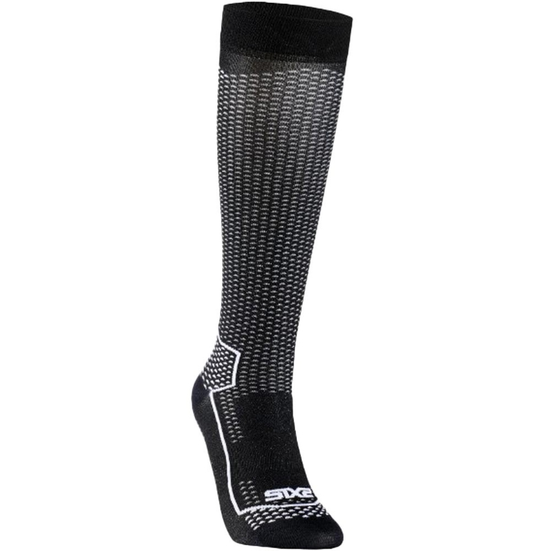 Funkční podkolenky SIXS LONG V3 černý carbon