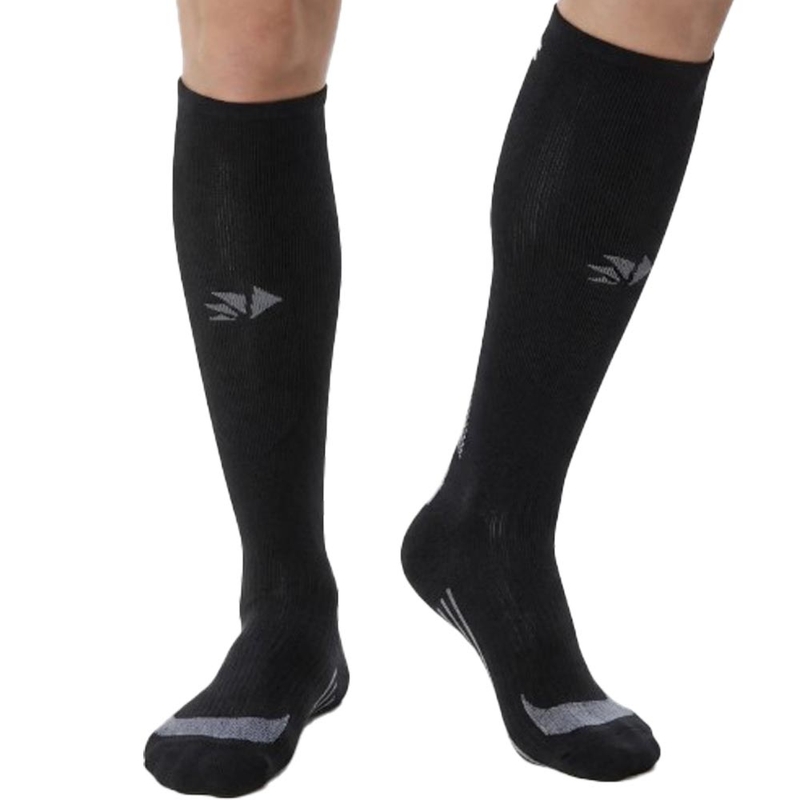 Funkční podkolenky SIXS MOT V3 černo-šedé