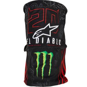 Nákrčník Alpinestars FQ20 Monster kolekce černo-fluo červeno-modro-zelený