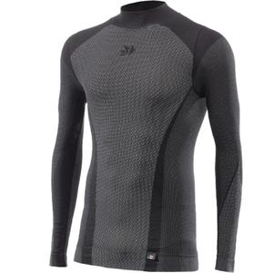 Funkční triko s dlouhým rukávem SIXS TS3 V2 černý carbon