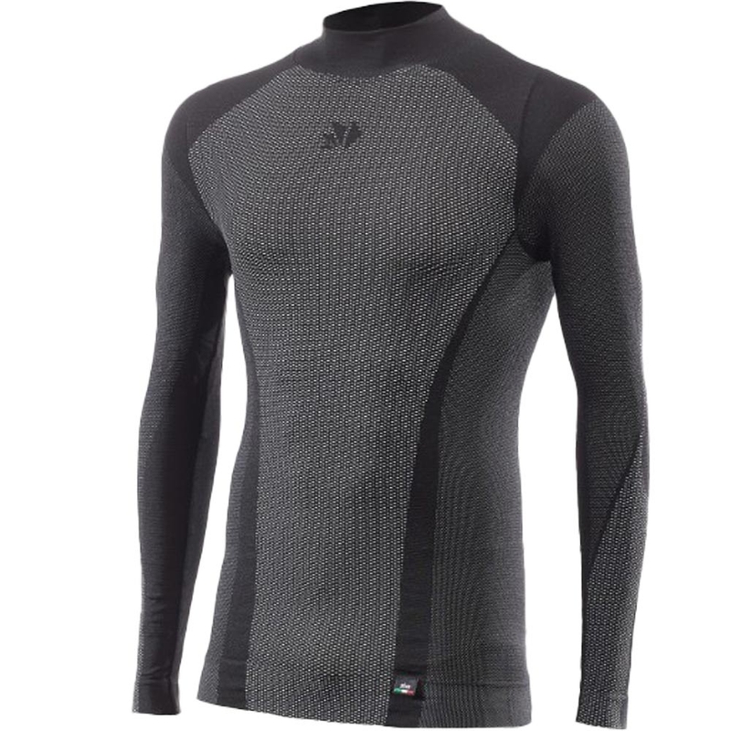 Funkční triko s dlouhým rukávem SIXS TS3 V2 černý carbon