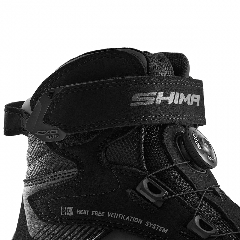 Shima Exo motoros cipő fekete-fekete