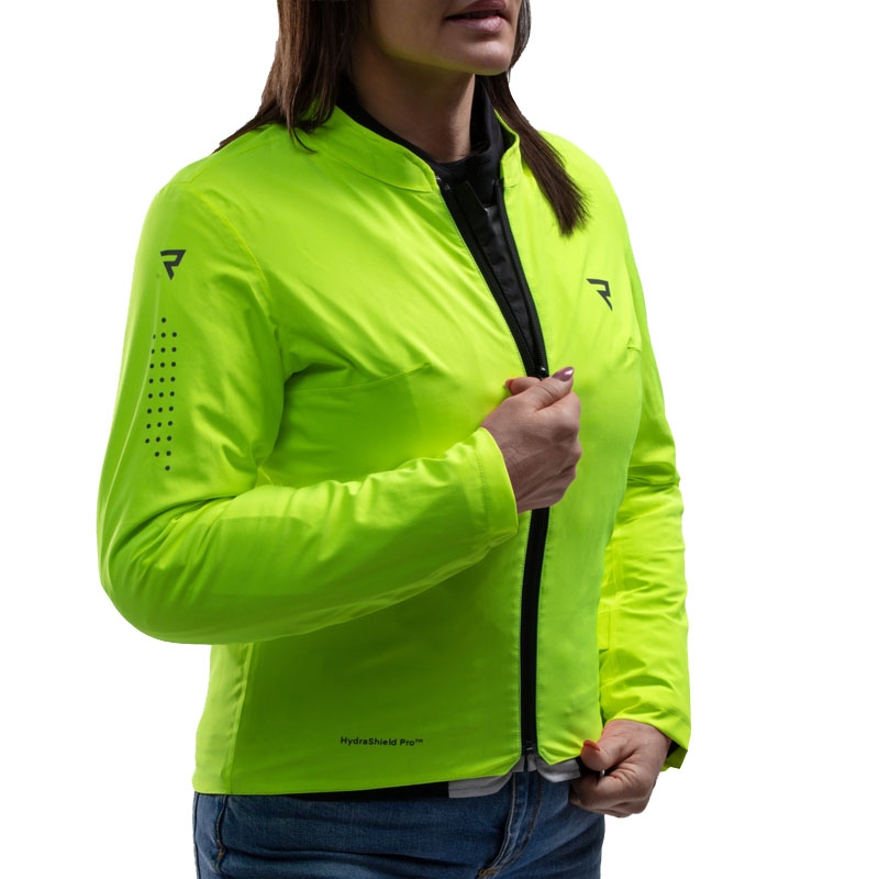 Rebelhorn Swift női motoros kabát világosszürke-fluo sárga