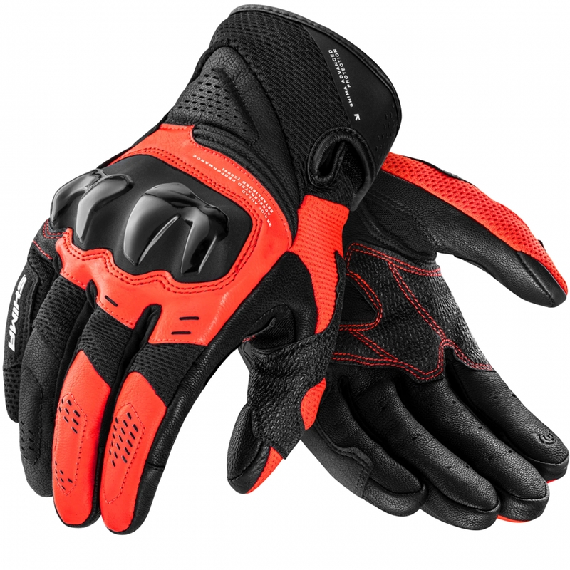 Shima Spark 3.0 motoros kesztyű fluo piros
