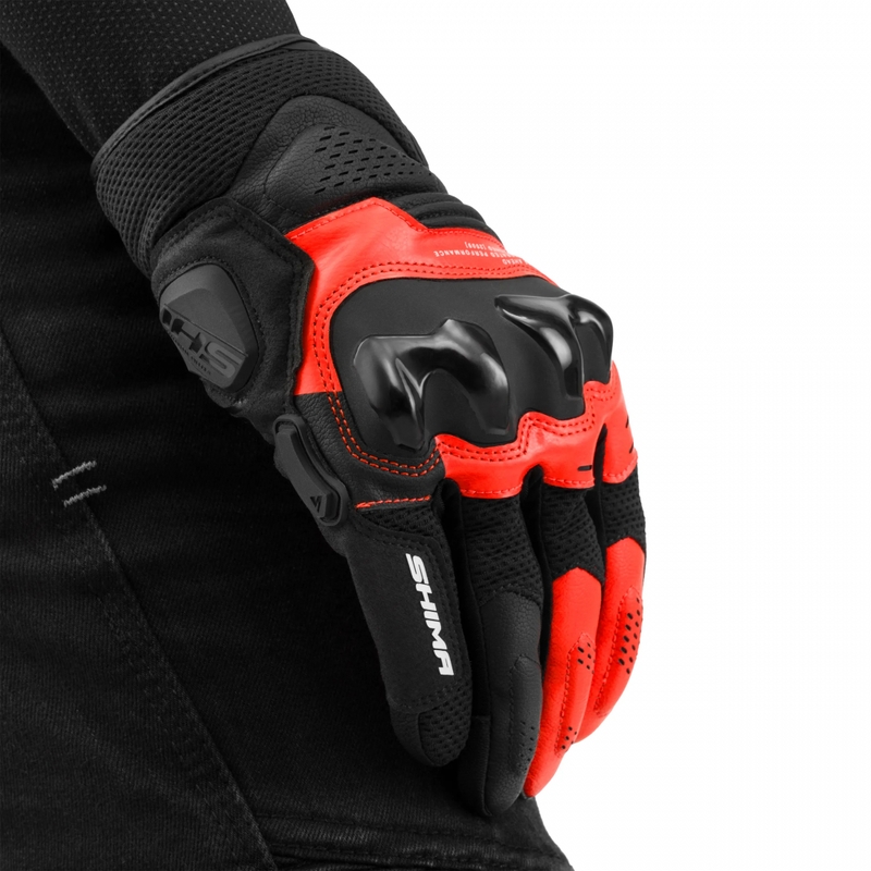 Shima Spark 3.0 motoros kesztyű fluo piros