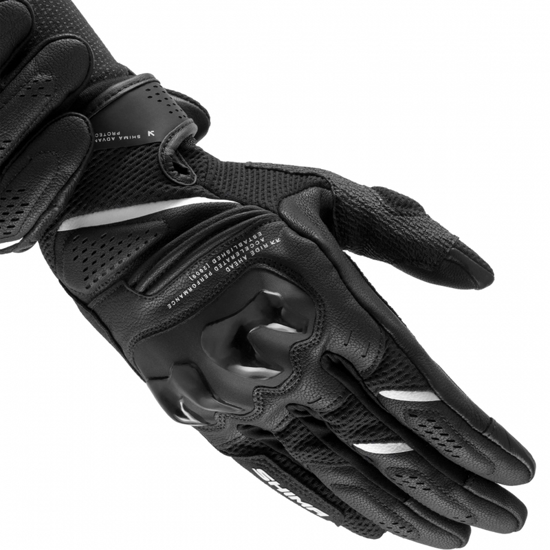 Shima Spark 3.0 női motoros kesztyű fekete-fehér