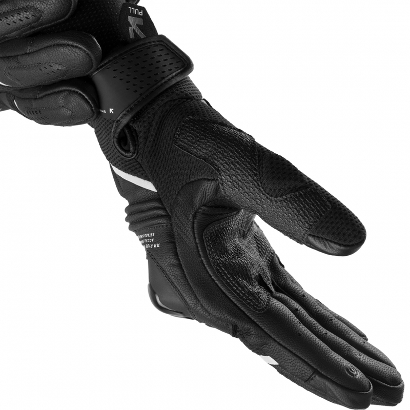 Shima Spark 3.0 női motoros kesztyű fekete-fehér