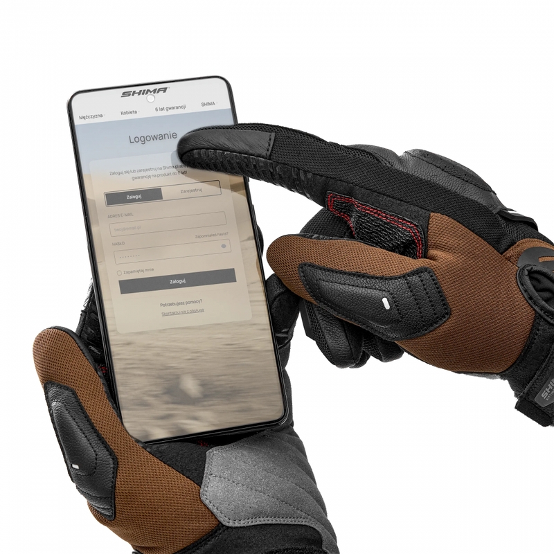 Shima Blaze 3.0 motoros kesztyű barna