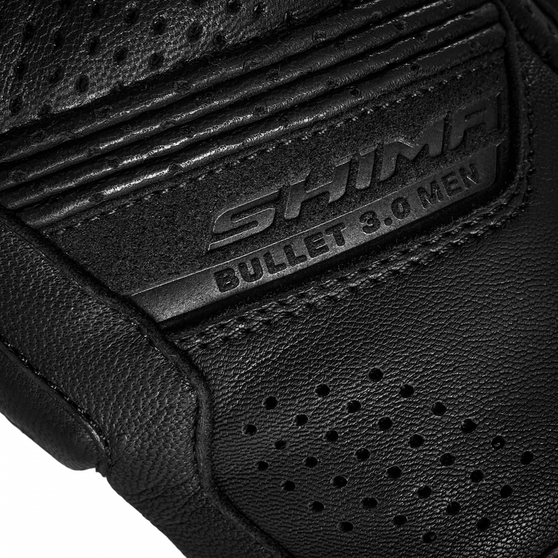Shima Bullet 3.0 motoros kesztyű fekete