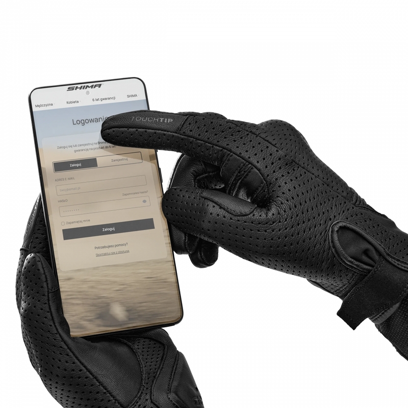 Shima Bullet 3.0 női motoros kesztyű fekete