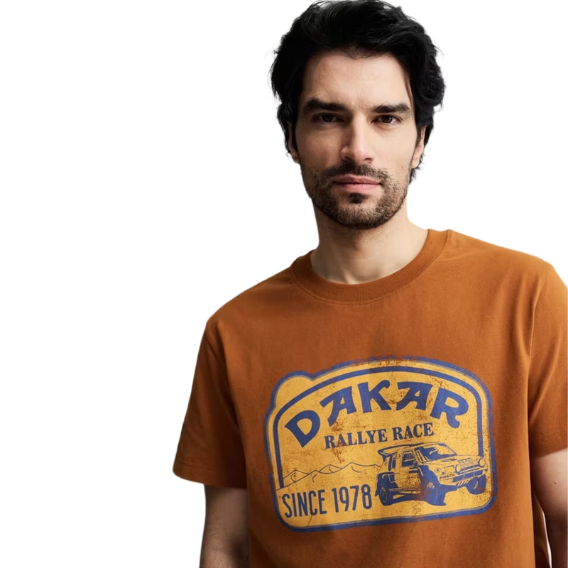 Tričko Dakar Truck hnědé