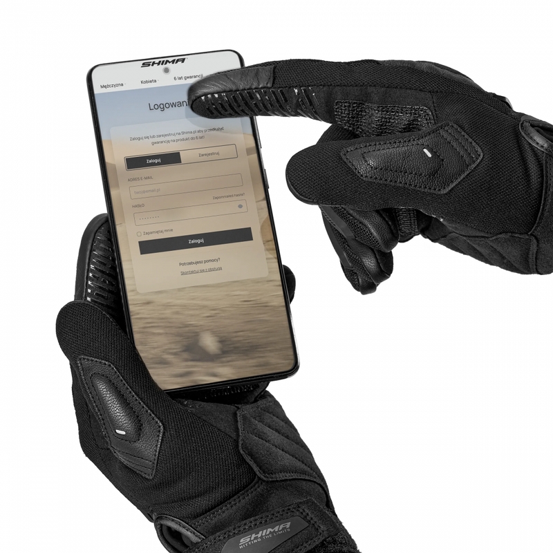 Shima Blaze 3.0 női motoros kesztyű fekete