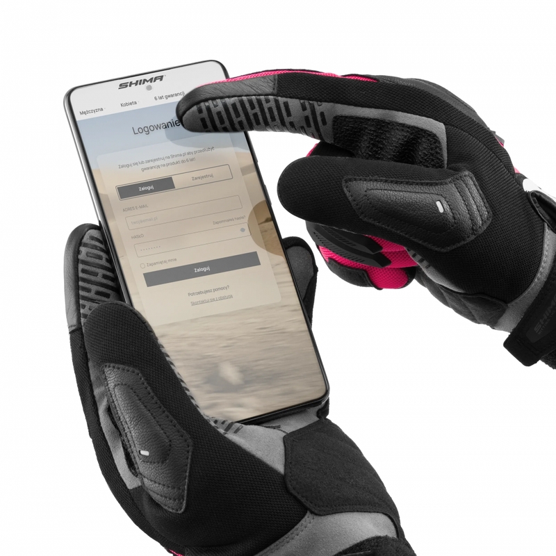 Shima Blaze 3.0 női motoros kesztyű rózsaszín