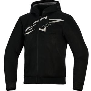 Alpinestars Chrome Superairflow motoros pulóver fekete-sötétszürke-fehér