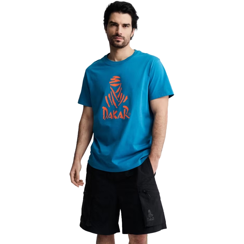 Dakar Logo 263 póló kék