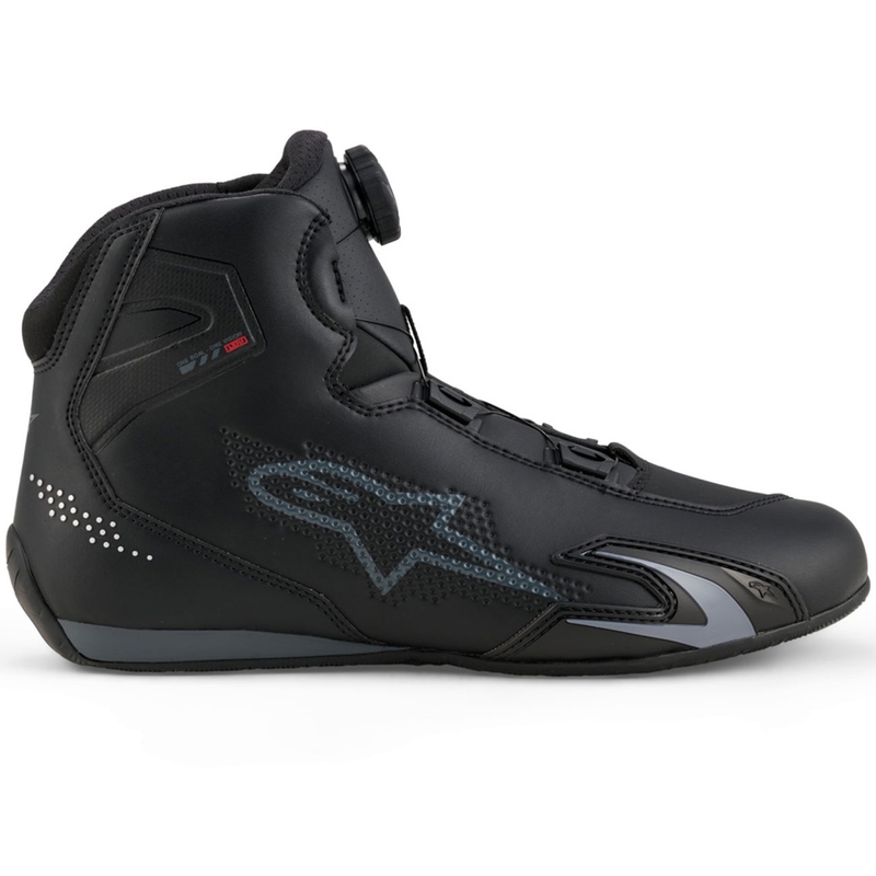 Alpinestars Celer motoros cipő fekete-sötét szürke