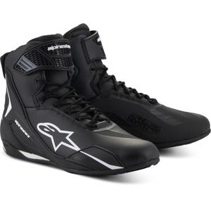 Alpinestars Faster-4 motoros cipő fekete-fehér