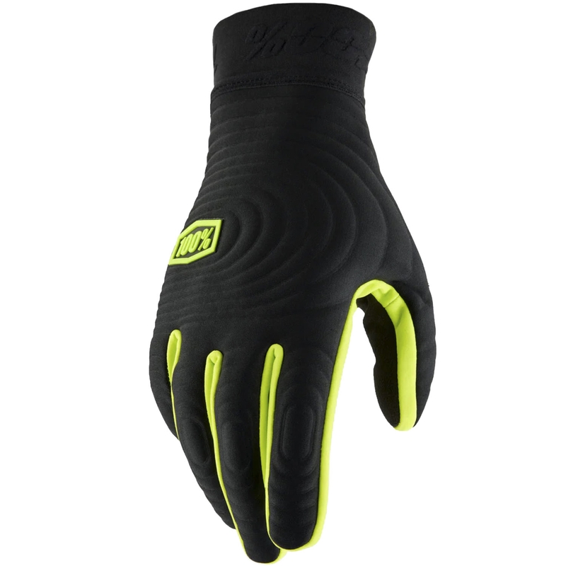 100% - USA BRISKER EXTREME motokrossz kesztyű fluo sárga-fekete
