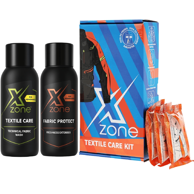Xzone® Textile Care Kit textil motoros ruházat ápoló készlet