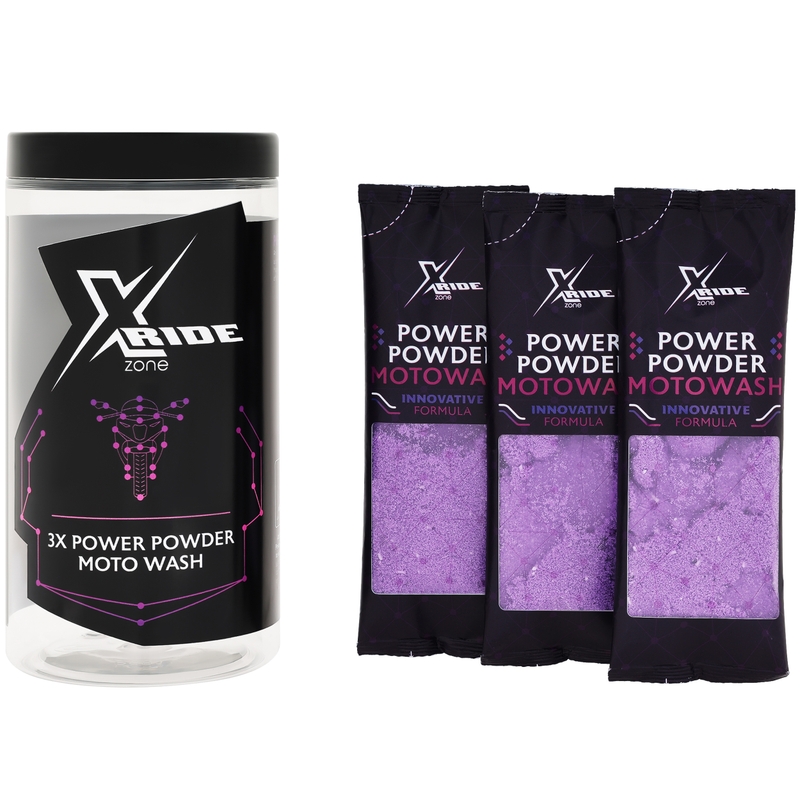 XzoneRide® Power Powder-Moto Wash por alapú motoros sampon 60 g