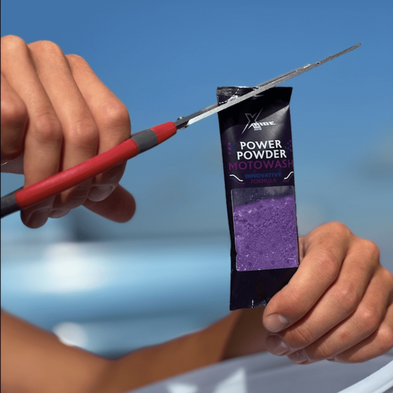 XzoneRide® Power Powder-Moto Wash por alapú motoros sampon 60 g