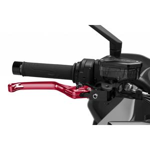 Brake lever without adapter PUIG 4.0 4120RN hosszú red/black