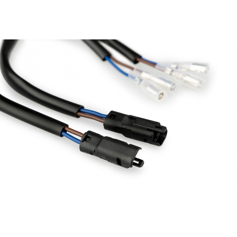 Plug&Play wiring kit for turn signals PUIG fekete