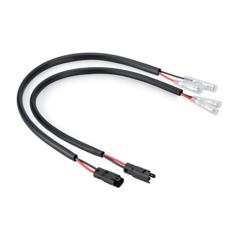 Plug&Play wiring kit for turn signals PUIG fekete