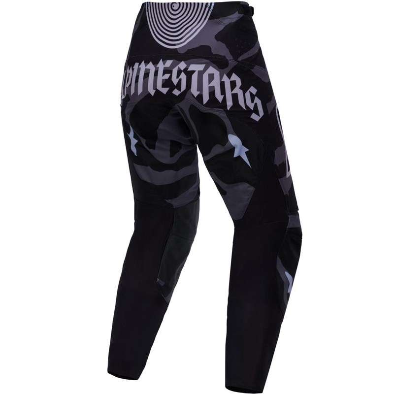 Alpinestars Techstar limitált kiadás Beast Coast motokrossz nadrág szürke-fekete-narancssárga
