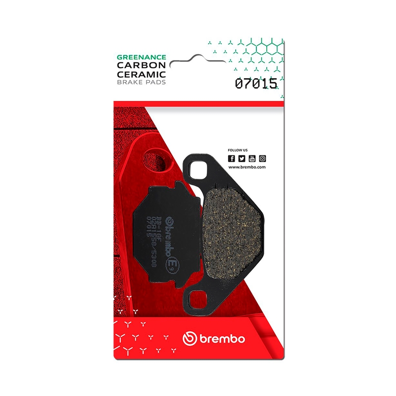Fékbetét BREMBO CC SCOOTER részére PEUGEOT SV 50 1993, KYMCO Agility 125 City + 2011-2017