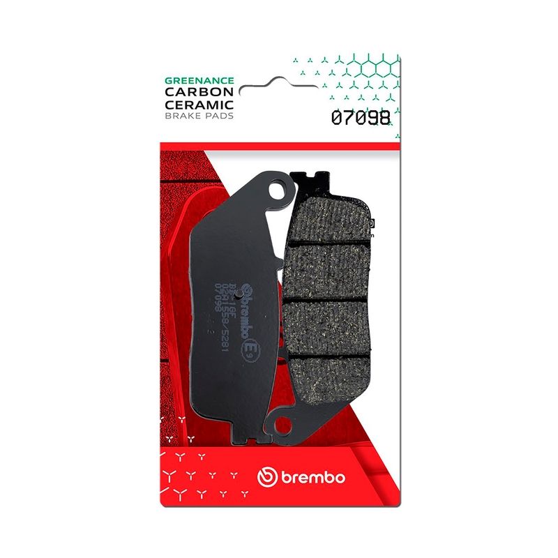 Fékbetét BREMBO CC SCOOTER részére KYMCO Xciting 500 2004-2015, KYMCO Xciting 400 / S / VS 2012-2014
