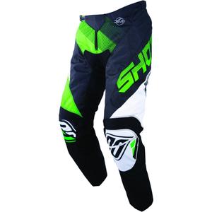 Motocross nadrág Lövés DEVO Ultimate fekete-fluo zöld