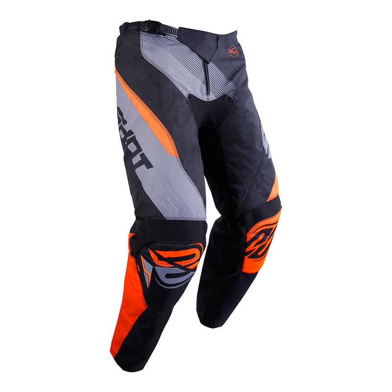 Motocross nadrág lőtte a DEVO Ultimate Black-Fluo Orange akciót kiárusítás