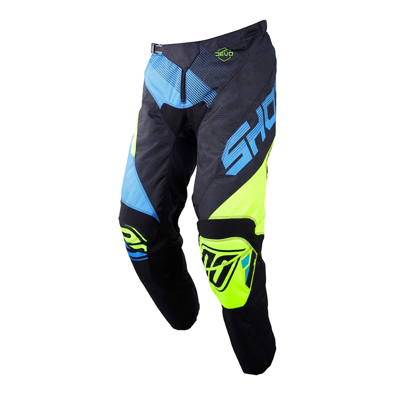 Motocross nadrág lőtte a DEVO Ultimate Blue-Fluo sárga eladást kiárusítás
