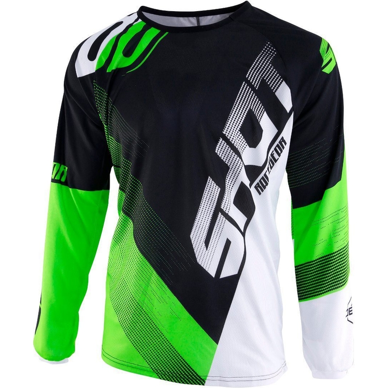 Motocross mez Lövés DEVO Ultimate fekete fluo zöld