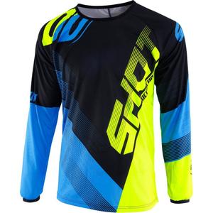 Motocross mez Shot DEVO Ultimate kék-fluo sárga eladás kiárusítás
