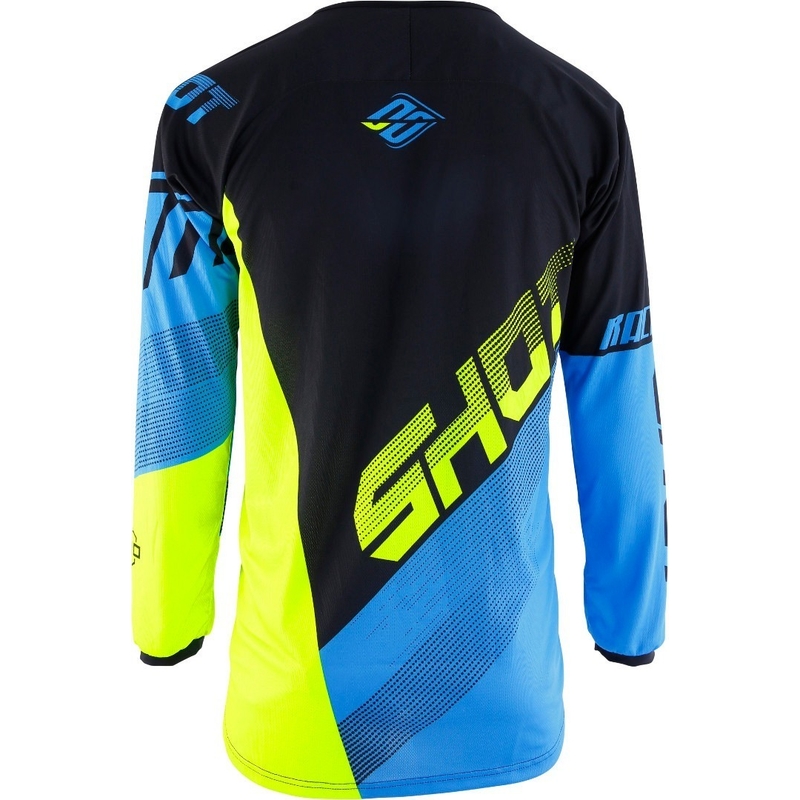 Motocross mez Shot DEVO Ultimate kék-fluo sárga eladás kiárusítás