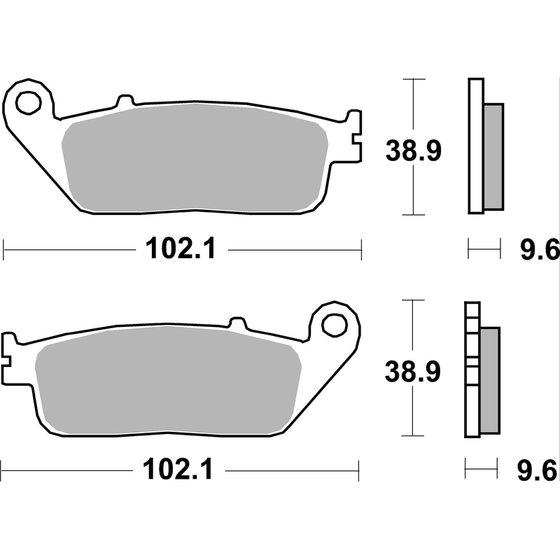 Fékbetét BREMBO