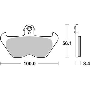 Fékbetét BREMBO 07BB24SA